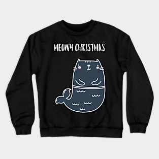 Meowy Christmas Crewneck Sweatshirt